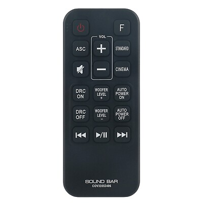 #ad COV33552406 Replace Soundbar Remote Control Fit for LG Sound Bar SH2 SPH2B P $9.46