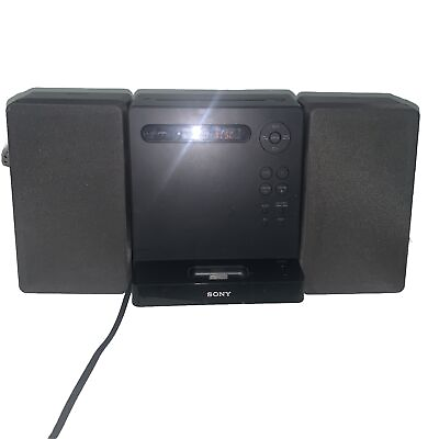 #ad Sony Stereo System with Remote CMT LX20i FM AM iPod CD MP3 Micro Hi Fi Player $39.97