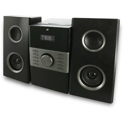 #ad Stereo Home Music Sound System w CD R RW CD Player AM FM Digital Clock Display $58.66