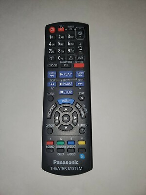 #ad Original Panasonic Theater System Remote Control N2QAYB000727 $9.99
