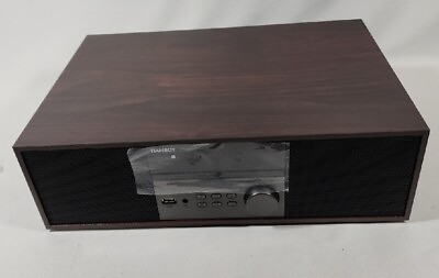 #ad #ad TIAMBOY Vintage Home CD Stereo System 40W RMS Shelf System w Bluetooth $124.99