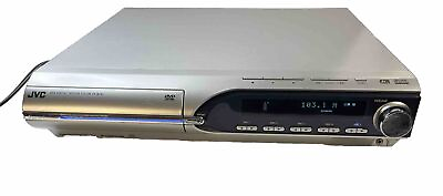 #ad JVC TH M505 5.1 Channel Home Theater System Receiver Only 5 DVD CHANGER TESTED $65.00