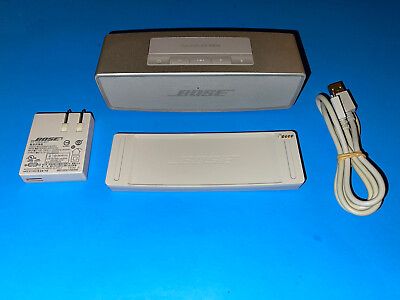 #ad Bose SoundLink Mini II Portable Bluetooth Speaker w OEM Base TESTED $114.99