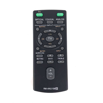 #ad New For Sony RM ANU159 RMANU159 Bookshelf Audio Sound Bar System Remote Control $6.09