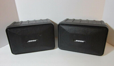 #ad Bose 101 Speaker Pair with Brackets Black $158.00