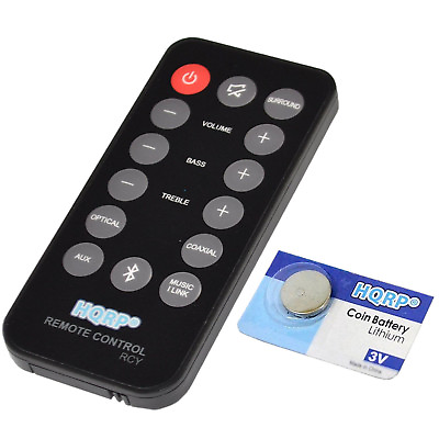 #ad HQRP Remote Control for Philips Soundbar Speaker System Controller 996510054954 $6.95