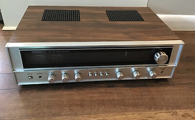 #ad FISHER 143.92532700 AM FM STEREO RECEIVER POWERS ON GOOD SHAPE $200.00