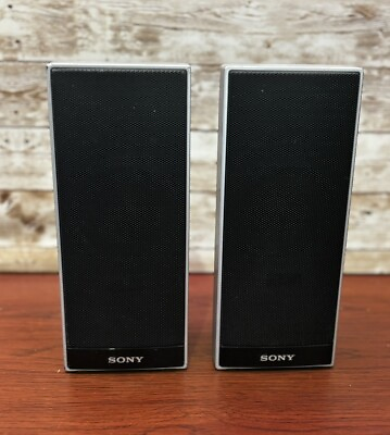 #ad Sony Black SS TS72 Replacement Speakers Pair Good Used Condition $16.00