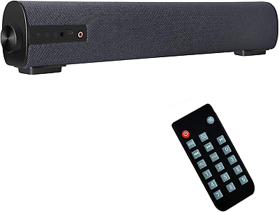 #ad Sound Bars for TV PC 16.9quot; Outdoor Indoor Mini Soundbar with Wired amp; Wireless B $52.80