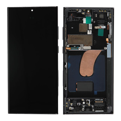 #ad #ad OLED For Samsung Galaxy S23 Ultra 5G SM S918U Touch LCD Screen Digitizer Frame $137.99