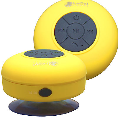 #ad Yellow Waterproof Wireless Bluetooth Speaker Music Call for iPhone 4 5 6 7 LG G6 $7.97
