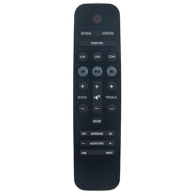 #ad 996580000772 Replacement Remote Control Applicable for Philips Sound Bar HTL21 $20.80