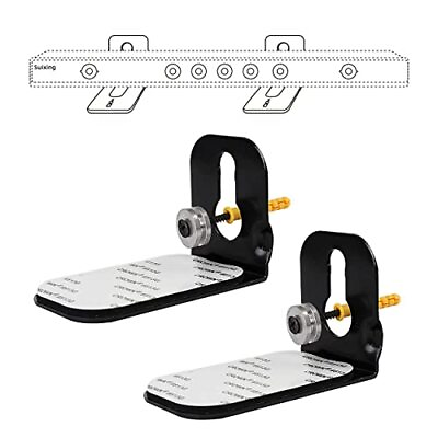 #ad Sound Bar Mounts Universal Wall Mount Kit Mounting Bracket Compatible Most of... $18.64