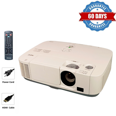 #ad 4000 ANSI 3LCD Digital Projector for Professional Corporate Usage HD HDMI Bundle $148.83