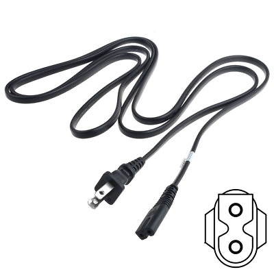 #ad PwrON 6ft AC Power Cord for VIZIO 38quot; 5.1 Sound Bar Audio Wireless Subwoofer $10.22