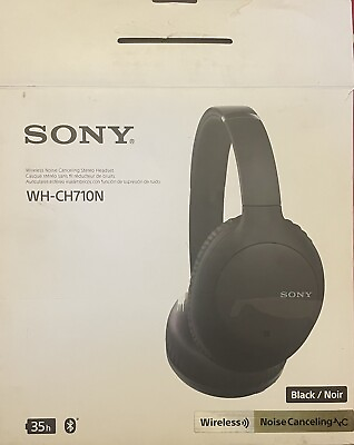 #ad Sony Wireless Over Ear WH CH710N Wireless Noise Canceling Headphones Black $90.00