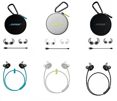 #ad Earbuds Earphones Headphones In Ear Bluetooth NFC Wireless Bose SoundSport $37.95