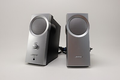 #ad Bose Companion 2 Desktop Computer Speakers Multimedia System No Power Adapter $25.00