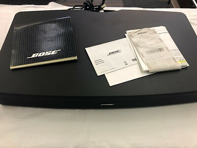 #ad Bose Solot TV Sound System Model 410376 NO POWER For parts or repair $54.99