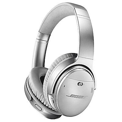 #ad Bose QuietComfort 35 II Wireless Bluetooth Noise Cancelling Headphones Silver $125.99