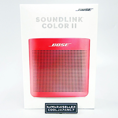#ad #ad Bose SoundLink Color Bluetooth speaker II Drip proof Coral Red Japan NEW $139.99