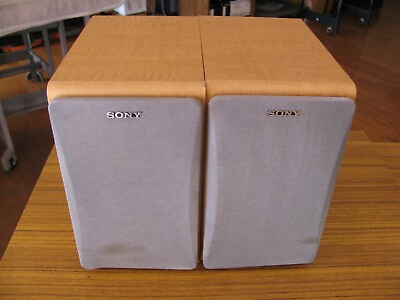 #ad One Pair Sony SS CCP11 Speakers Tested Great Working Condition $19.99