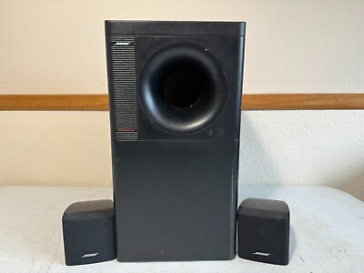 #ad Bose Acoustimass 3 Series IV Speaker System Audiophile Home Audio Theater Black $129.99