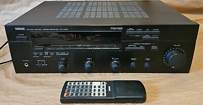 #ad Yamaha RX V390 5.1 Ch AV Surround Sound Receiver Stereo System W Remote Bundle $99.99