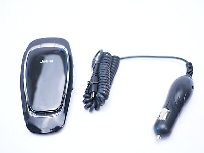 #ad Jabra HFS001 Cruiser Blue Portable Wireless Bluetooth Car Speakerphone W Charger $15.99