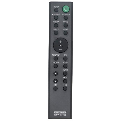 #ad RMT AH411U Replace Remote Control for Sony Soundbar HT S100F HT SF200 HT S100F $9.23