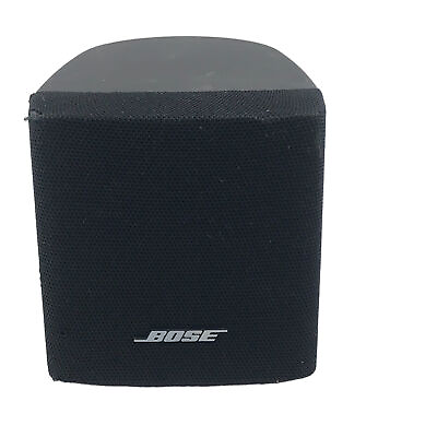 #ad Bose Single Cube Speaker Lifestyle Acoustimass Surround Sound #U6621 $19.98