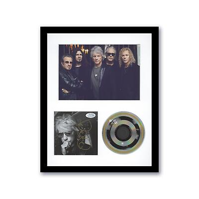 #ad Jon Bon Jovi quot;2020quot; AUTOGRAPH Signed Photo Custom Framed 11x14 CD Display C ACOA $300.00