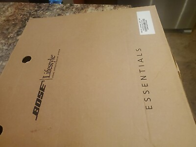 #ad Bose Lifestyle V10 Home Theater speakers Black . In original box untested. $254.15