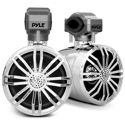 #ad Pyle 3.5’’ Waterproof Rated Off Road Speakers for Motorcycle or Car Chrome $41.99