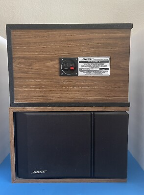 #ad Bose 201 Series III Direct Reflecting Bookshelf Speakers Tested $75.00