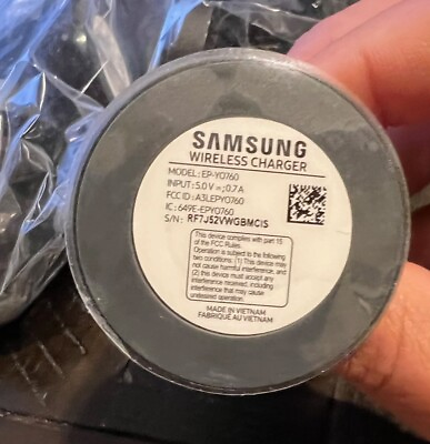 #ad Genuine Brand New SAMSUNG WIRELESS CHARGING DOCK EP Y0760 For Gear S Series R32 $24.99