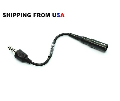#ad BOSE 6pin to HELICOPTER HEADSET ADAPTER BOSE HEADSET TO HELICOPTER ADAPTER $27.99