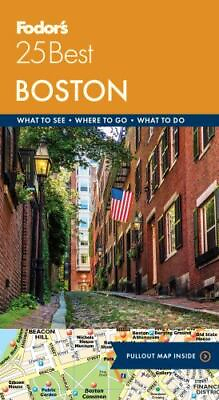 #ad Fodor#x27;s Boston 25 Best Full color Travel Guide Fodor#x27;s Travel Guides Used $5.18