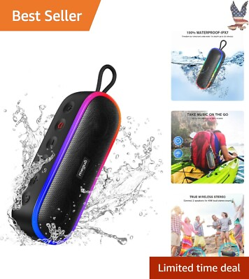 #ad Ultimate Waterproof Portable Bluetooth Speaker 20W Sound Beach Pool Camping $66.49