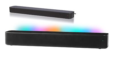 #ad 20quot; NEW 2.0 LED Soundbar with 2 Compact Speakers Bluetooth Wireless Technology $36.99