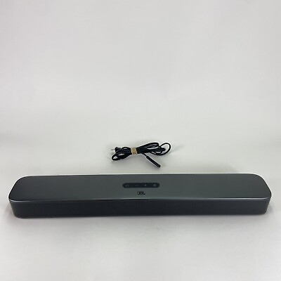 #ad JBL Bar 2.0 All in One 2.0 Channel Compact Soundbar amp; Power Cord Tested $72.97