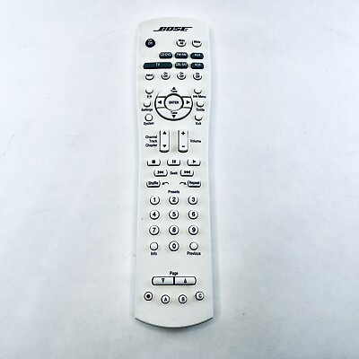 #ad Genuine Bose Remote Control RC18T1 27 Lifestyle AV 18 28 35 Series III IV $59.99
