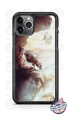 #ad Indian Child with Wolf Dreamcatcher Phone Case For iPhone Samsung LG etc $15.94