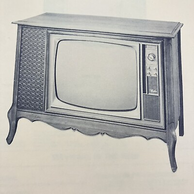#ad Vtg 1968 Sears TV Model 456 528 529.72440 581 Wire Schematic Service Manual $9.99