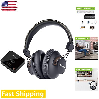 #ad Immersive TV Audio Experience 40Hrs Wireless Headphones with Dual Link Support $199.99