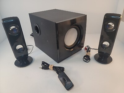 #ad Coby High Performance Multi Media MP3 Speaker System CS MP77 **TESTED**  $49.99