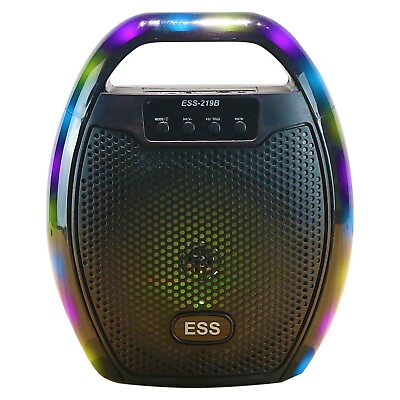 #ad Rechargeable Portable Bluetooth Speaker Built in FM USB AUX MicroSD Mic Input $29.95