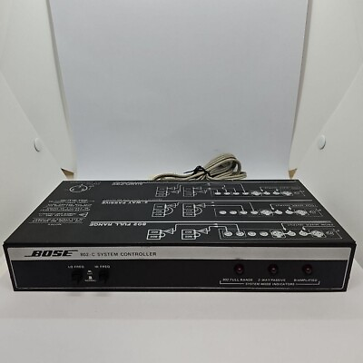 #ad Bose 802 C System Controller AC 100V Full Range Amplifier Japan Used Tested $218.90