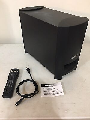 #ad #ad BOSE Theatre System SubWoofer Acoustimass Module CineMate Series II Digital Home $37.95