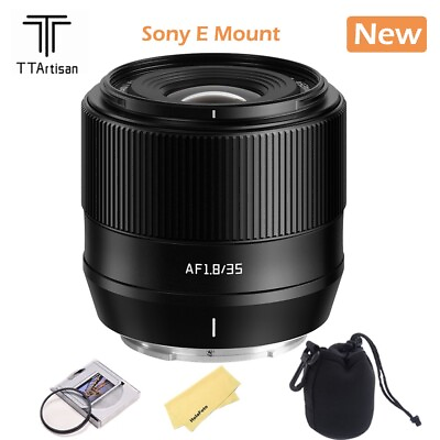 #ad TTArtisan 35mm F1.8 AF APS C Frame Lens Sony E Mount for Sony A5000 A5100 A7 A7R $136.00